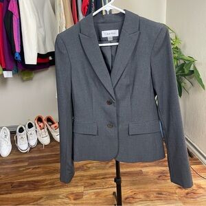 Calvin Klein Gray Blazer